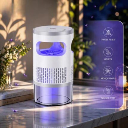 🦟SUMMER HOT SALE 50% OFF! 🔇UV Mosquito Killer Lamp – quiet, USB, chemical! 🌙